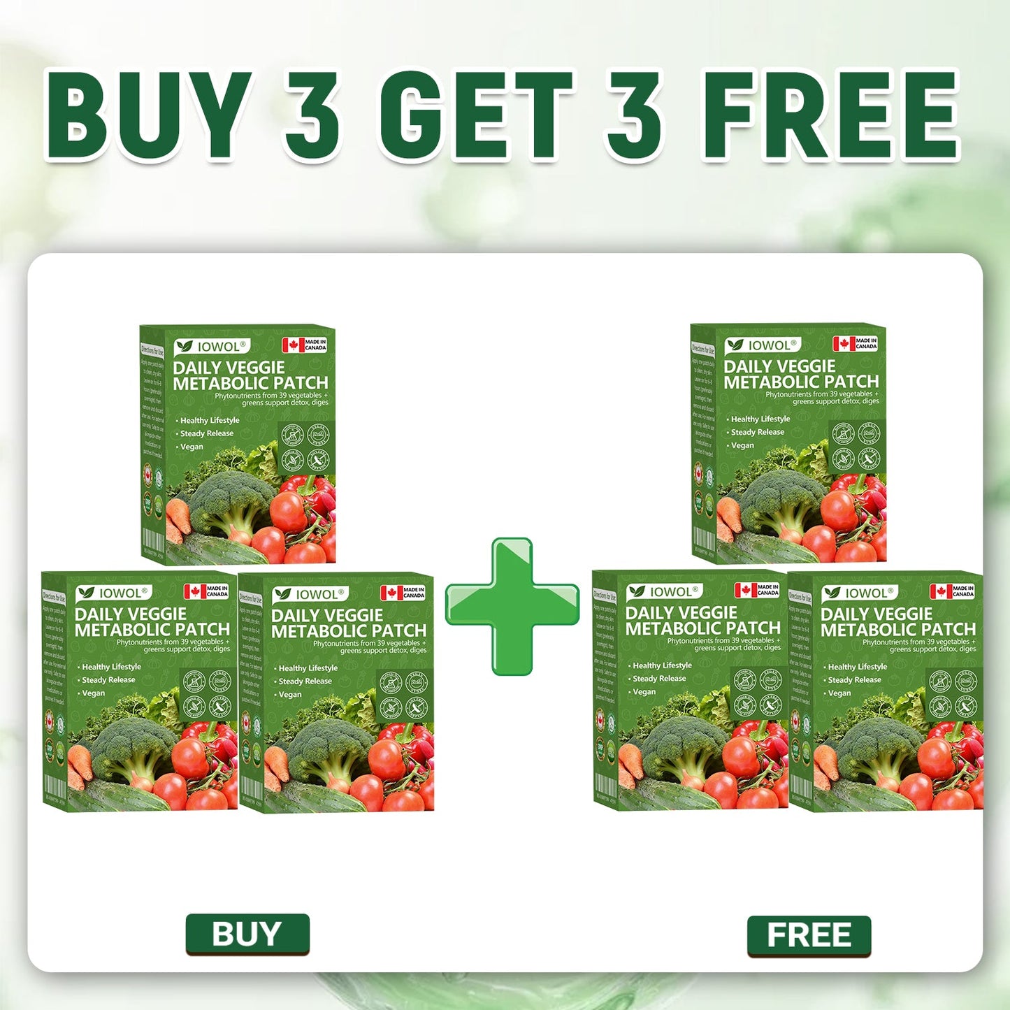 50%🥦𝐎𝐟𝐟𝐢𝐜𝐢𝐚𝐥 𝐒𝐭𝐨𝐫𝐞 | 𝐈𝐎𝐖𝐎𝐋® 𝐃𝐚𝐢𝐥𝐲 𝐕𝐞𝐠𝐞𝐭𝐚𝐛𝐥𝐞 𝐌𝐞𝐭𝐚𝐛𝐨𝐥𝐢𝐜 𝐏𝐚𝐭𝐜𝐡 𝐮𝐬𝐞𝐬 𝐨𝐫𝐠𝐚𝐧𝐢𝐜 𝐯𝐞𝐠𝐞𝐭𝐚𝐛𝐥𝐞 𝐞𝐱𝐭𝐫𝐚𝐜𝐭𝐬 𝐚𝐧𝐝 𝐩𝐡𝐲𝐭𝐨𝐧𝐮𝐭𝐫𝐢𝐞𝐧𝐭𝐬 𝐟𝐫𝐨𝐦 𝟑𝟗 𝐯𝐞𝐠𝐞𝐭𝐚𝐛𝐥𝐞𝐬 + 𝐠𝐫𝐞𝐞𝐧𝐬 𝐭𝐨 𝐬𝐮𝐩𝐩𝐨𝐫𝐭 𝐝𝐞𝐭𝐨𝐱, 𝐝𝐢𝐠𝐞𝐬𝐭𝐢𝐨𝐧 & 𝐦𝐞𝐭𝐚𝐛𝐨𝐥𝐢𝐜 𝐫𝐞𝐬𝐞𝐭, 𝐚𝐧𝐝 𝐛𝐨𝐨𝐬𝐭 𝐞𝐧𝐞𝐫𝐠𝐲 𝐟𝐨𝐫 𝐚𝐥𝐥-𝐝𝐚𝐲 𝐰𝐞𝐥𝐥𝐧𝐞𝐬𝐬.